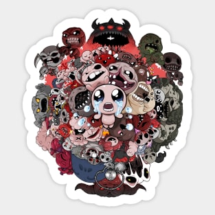 Binding of Isaac Color Sticker